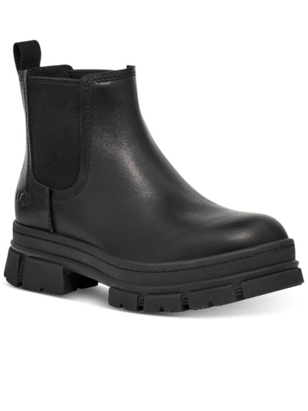 NEW - UGG Black Chelsea Lug Boot